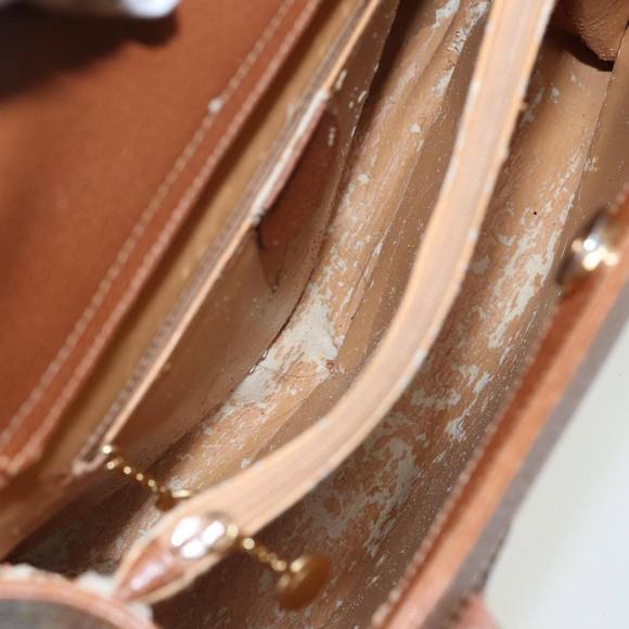 GUCCI Bamboo Hand Bag Leather Brown 002 1186 0260 Auth 81198 - Picture 10 of 16